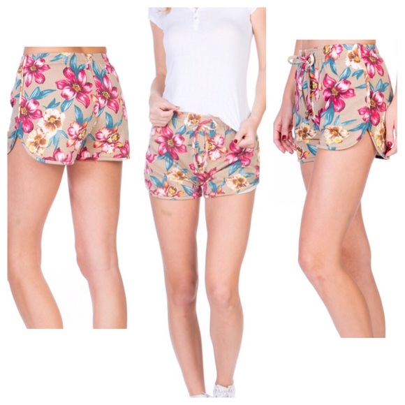 Pants - TAUPE French Terry Shorts